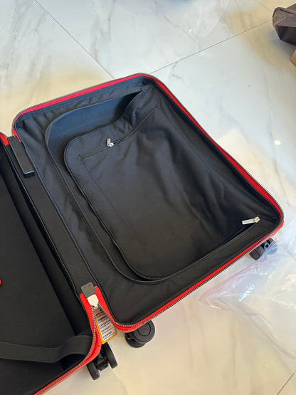 Louis Vuitton Horizon 55 Red Epi Leather Carry-On Luggage