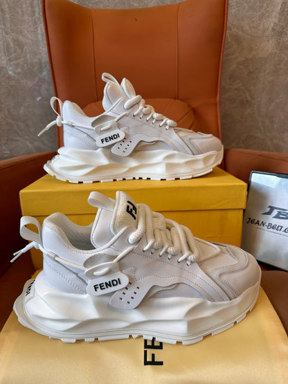 Zapatillas blancas Flow Runner de Fendi