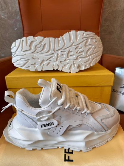 Zapatillas blancas Flow Runner de Fendi
