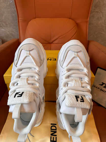 Zapatillas blancas Flow Runner de Fendi