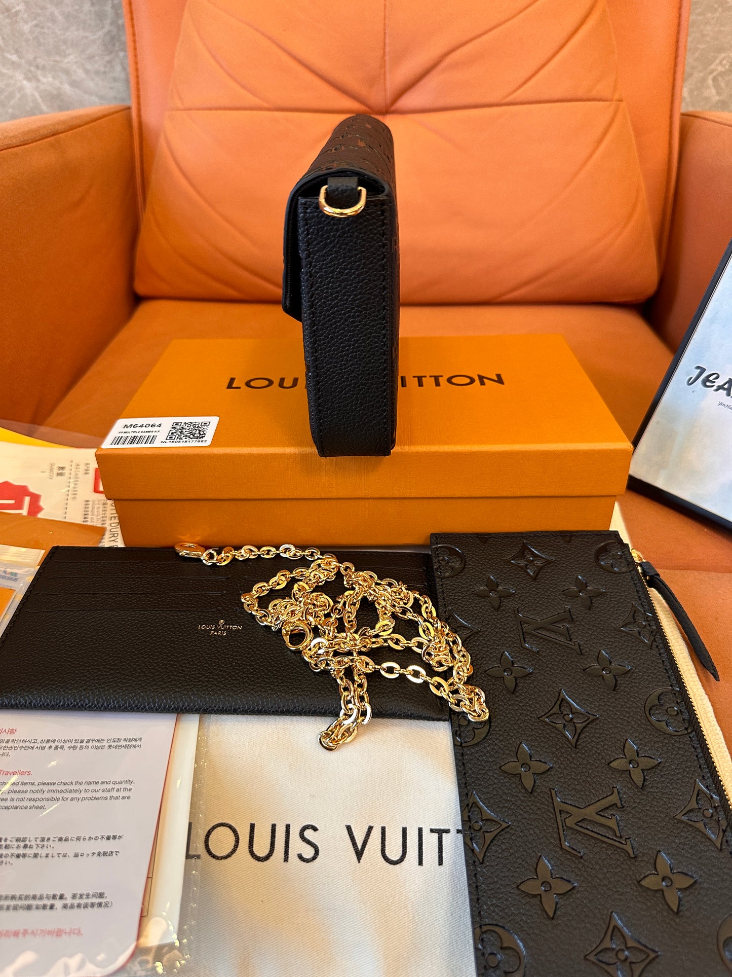 Louis Vuitton Pochette Félicie en cuero empreinte Monogram