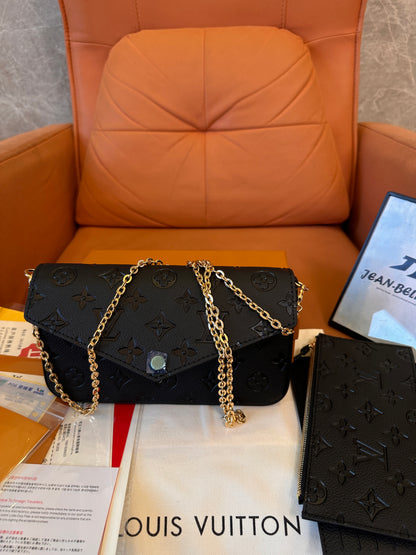 Louis Vuitton Pochette Félicie en cuero empreinte Monogram