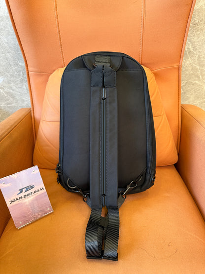 TUMI Alpha Bravo Sheppard Deluxe Backpack – Black Nylon