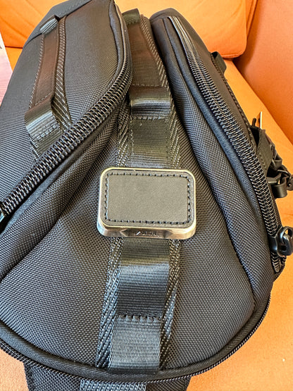 TUMI Alpha Bravo Sheppard Deluxe Backpack – Black Nylon