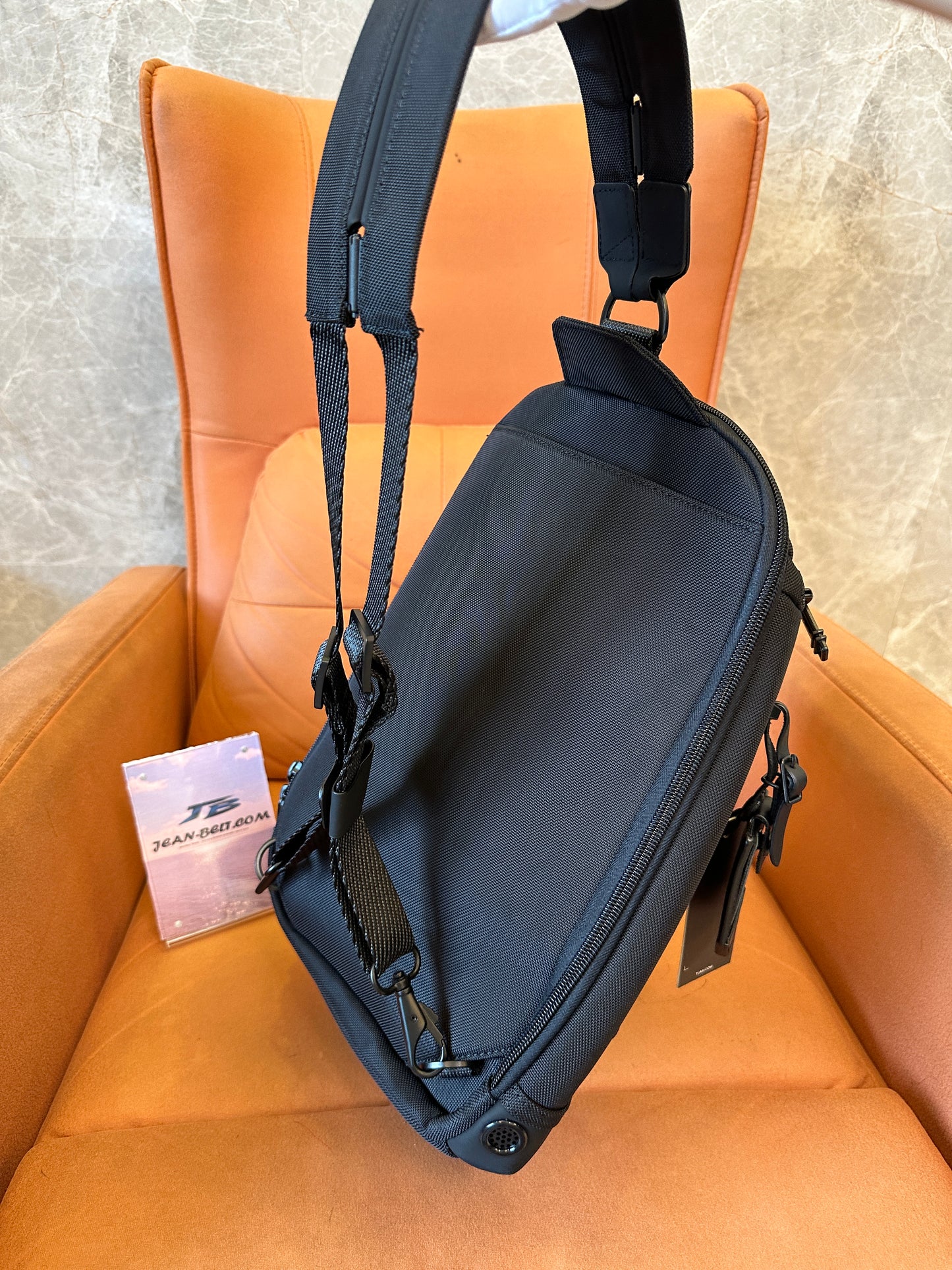 TUMI Alpha Bravo Sheppard Deluxe Backpack – Black Nylon