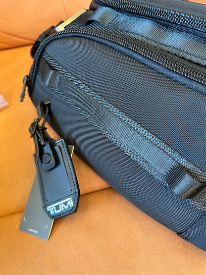 TUMI Alpha Bravo Sheppard Deluxe Backpack – Black Nylon