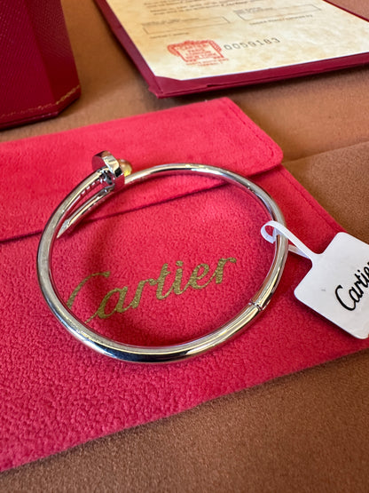 Cartier Juste Un Clou Bracelet 18K Rose Gold Vermeil