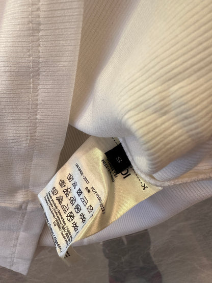 Camiseta corta Fendi para mujer - blanca