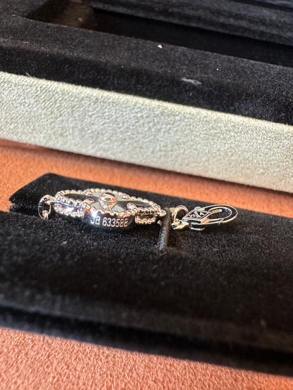 Van Cleef & Arpels Vintage Alhambra 5 Motifs Bracelet Sterling Silver