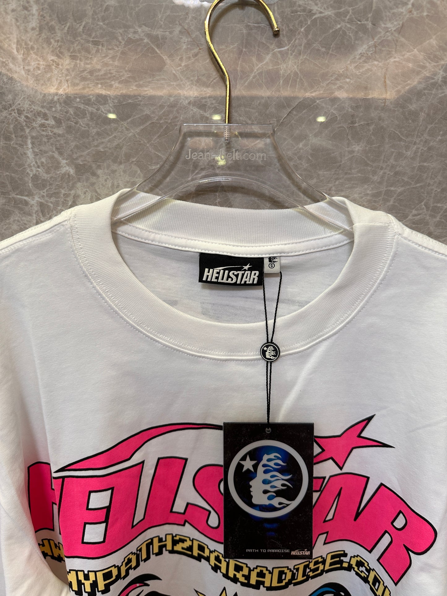 Camiseta de manga comprida com estampa Hellstar
