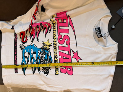 Camiseta de manga comprida com estampa Hellstar