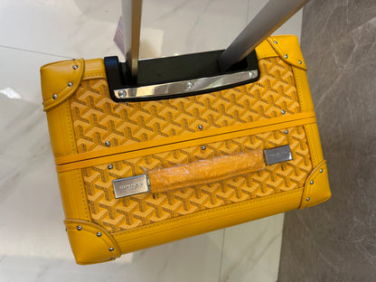 Mala de Cabine Goyard Saigon Amarela