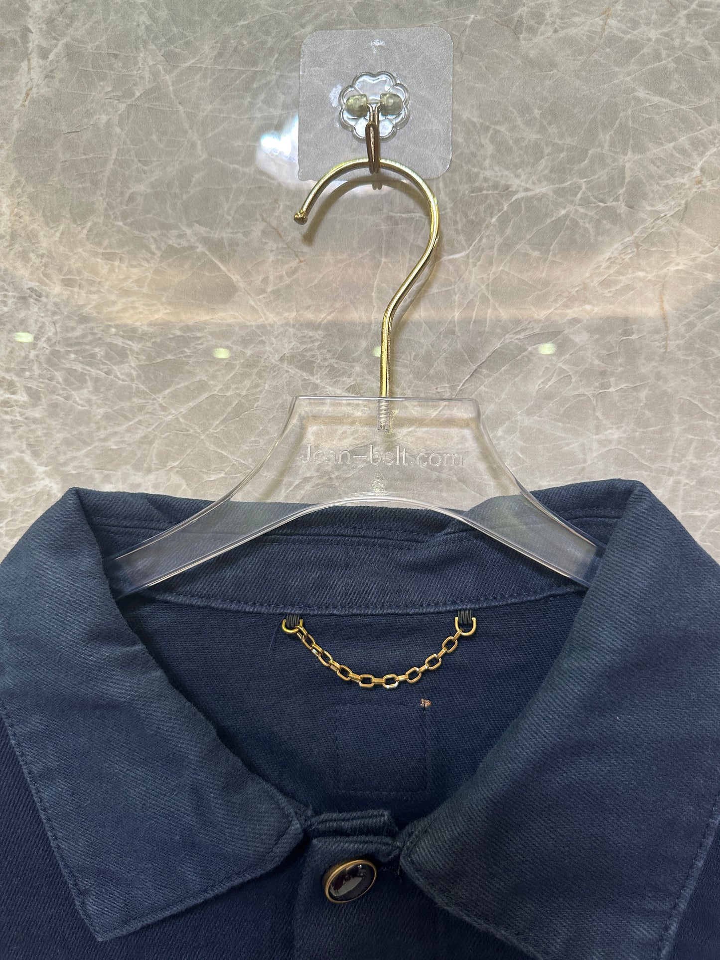 Louis Vuitton Monogram Pocket Denim Jacket Navy
