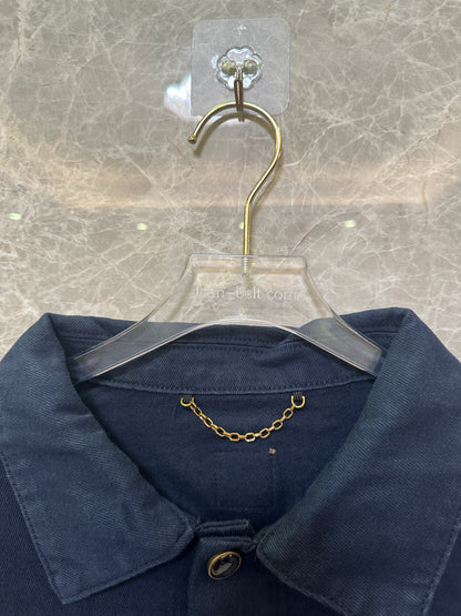 Louis Vuitton Monogram Pocket Denim Jacket Navy