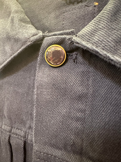 Louis Vuitton Monogram Pocket Denim Jacket Navy