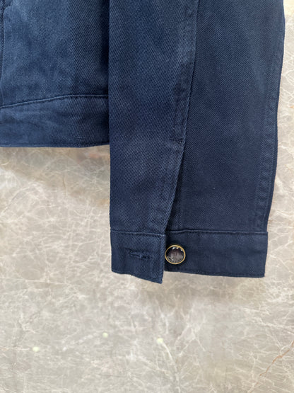 Louis Vuitton Monogram Pocket Denim Jacket Navy
