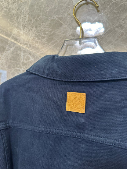 Louis Vuitton Monogram Pocket Denim Jacket Navy