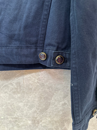Louis Vuitton Monogram Pocket Denim Jacket Navy