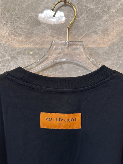 Louis Vuitton black short sleeve t-shirt