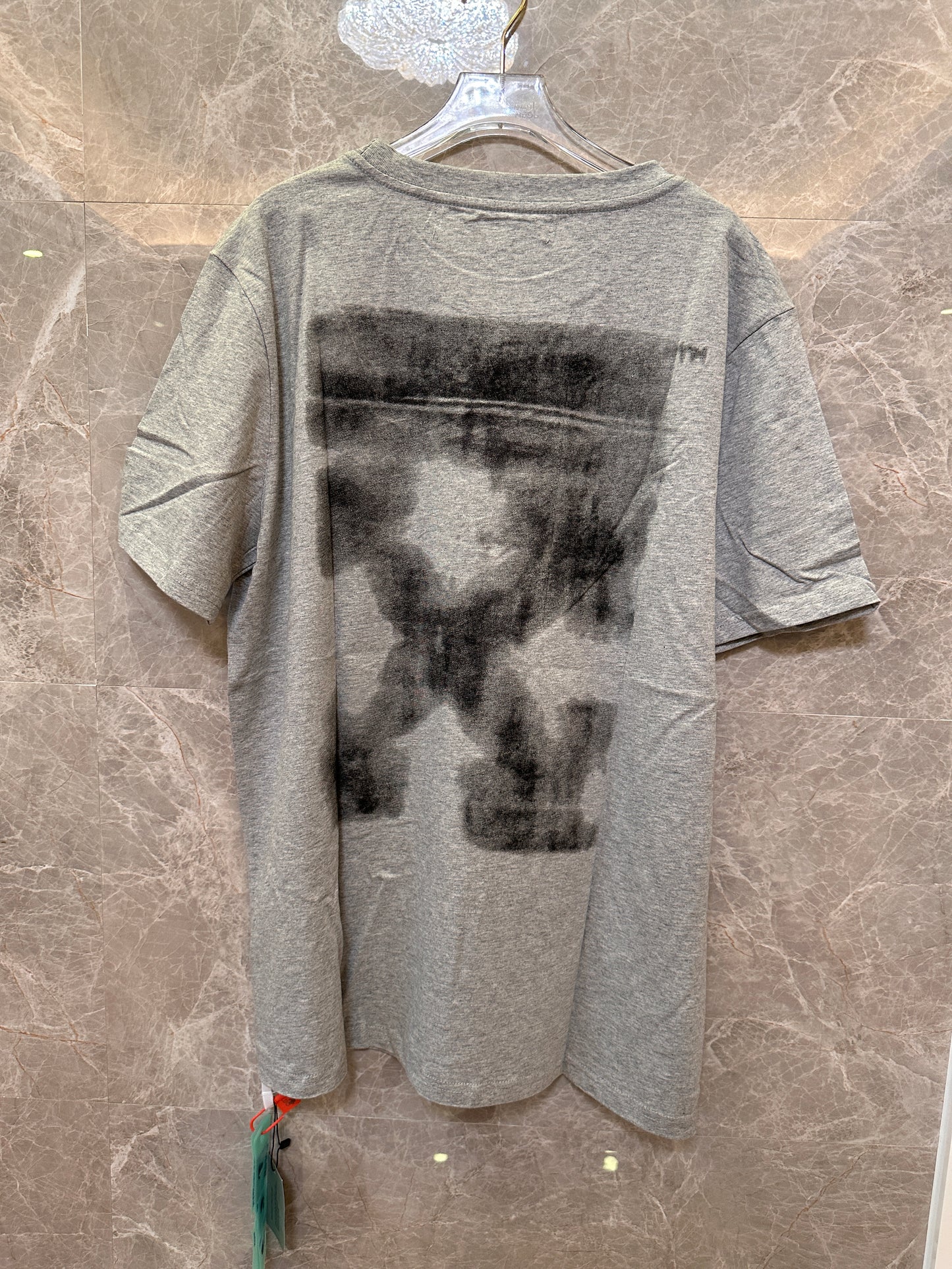 Camiseta de manga corta gris Off-White