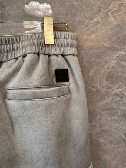 Balenciaga Washed Grey Cargo Pants