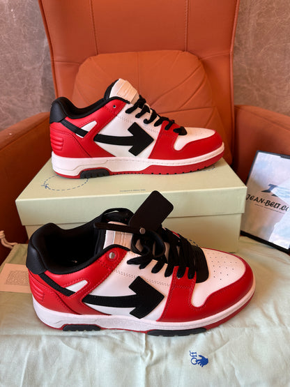 Zapatillas Off-White™ para uso fuera de la oficina en rojo, blanco y negro