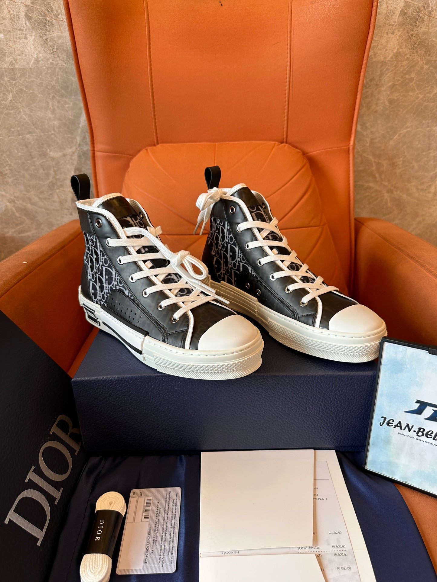 Zapatillas altas Dior B23 Oblique