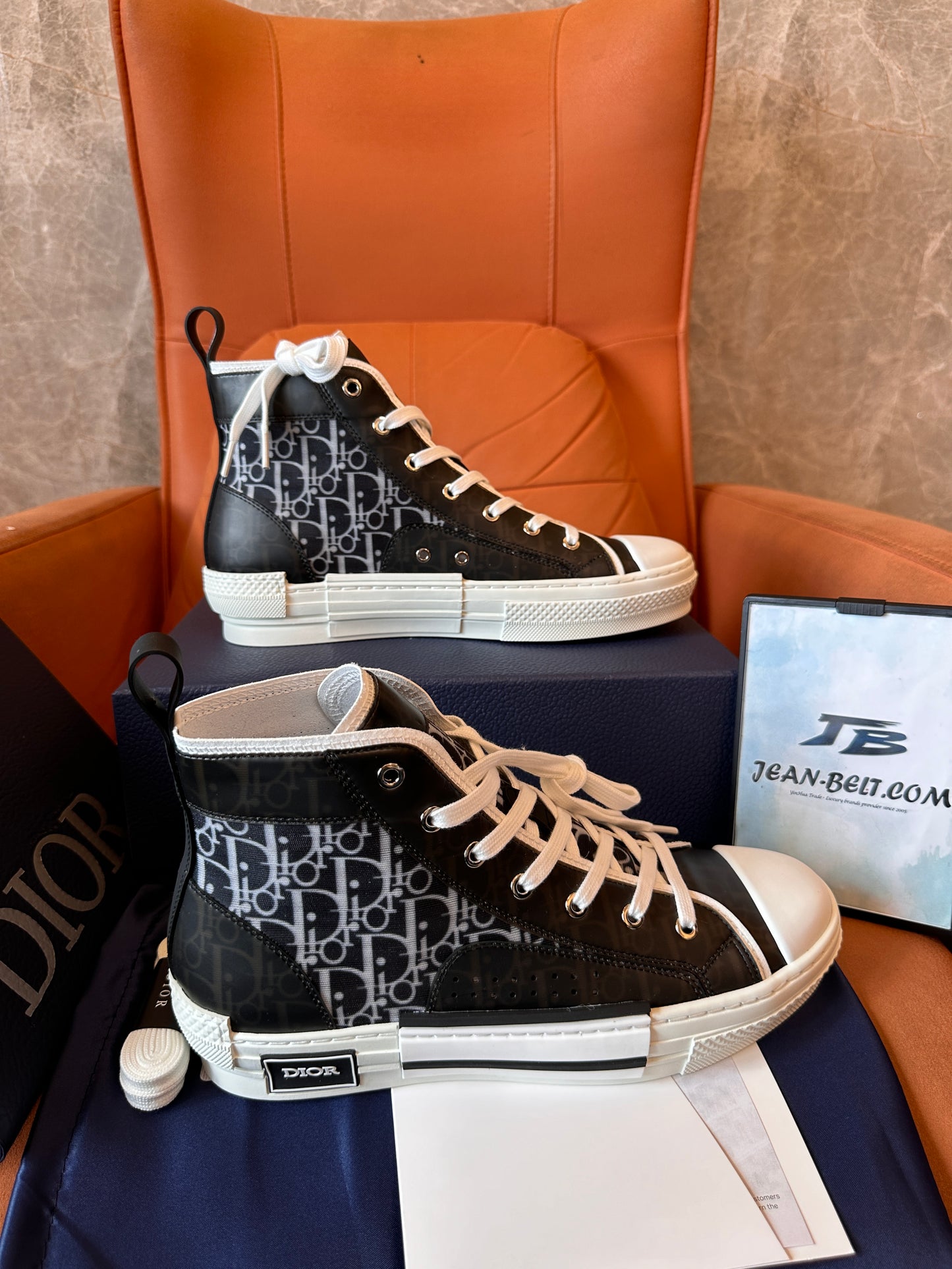 Zapatillas altas Dior B23 Oblique