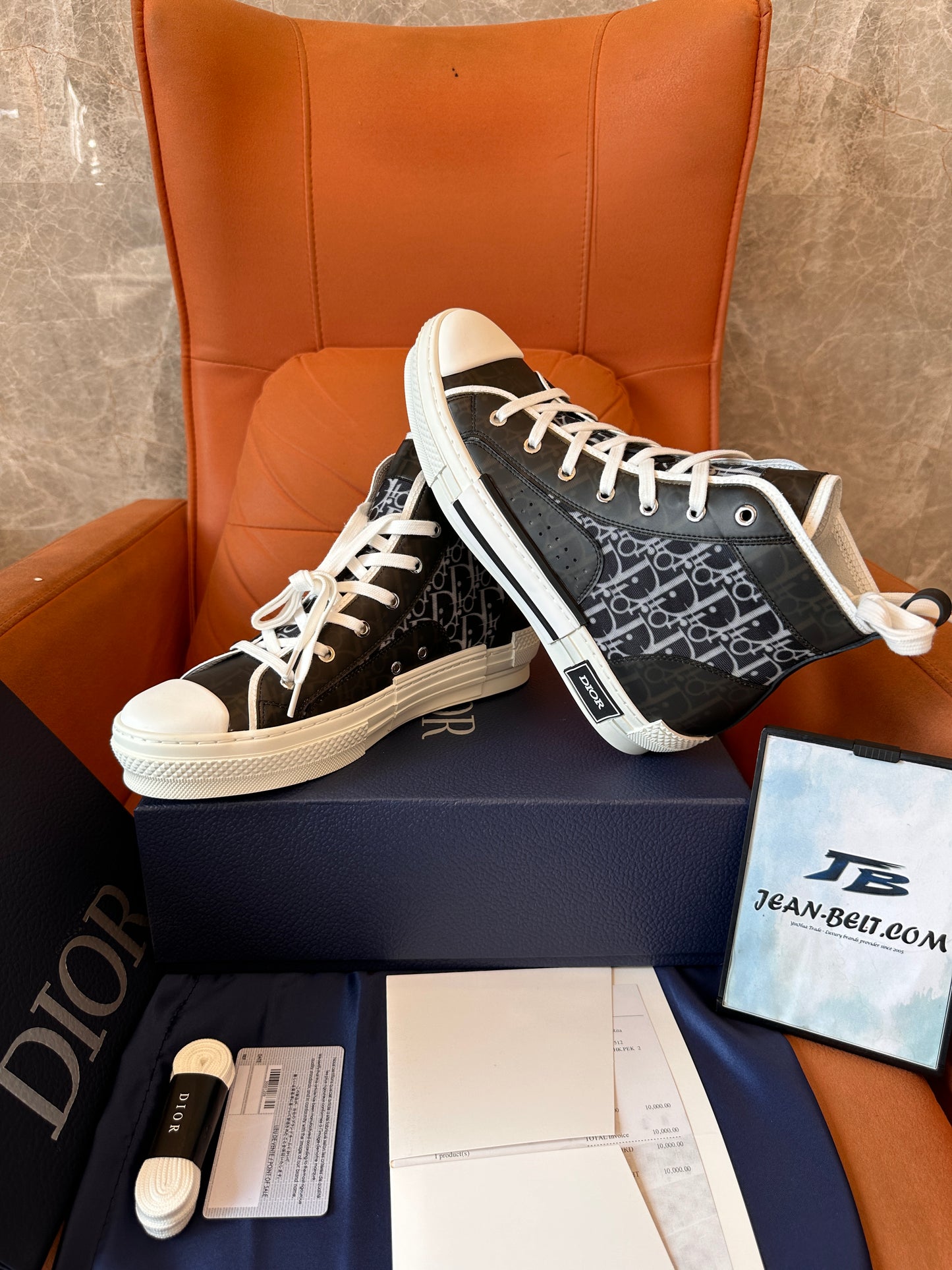 Zapatillas altas Dior B23 Oblique