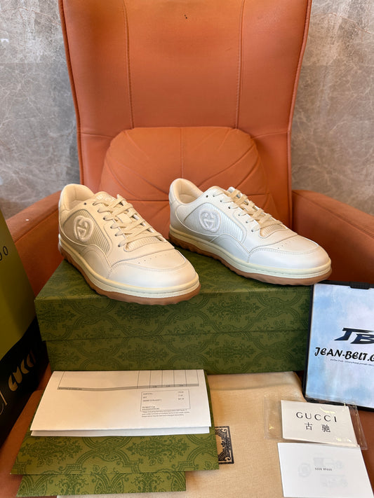 Tênis de couro branco Gucci Off The Grid