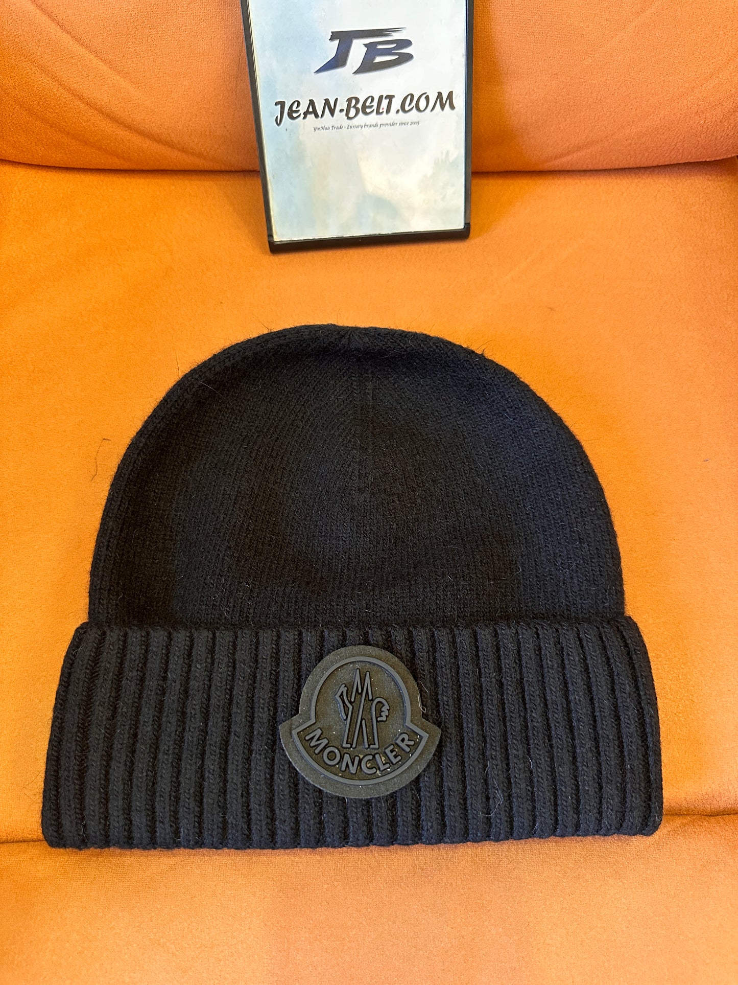 Gorro de lana acanalada Moncler