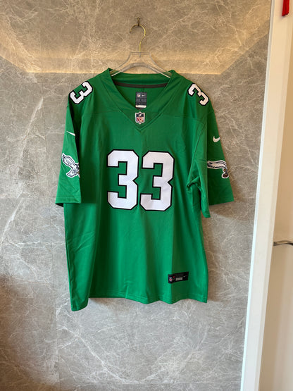 Philadelphia Eagles #33 DeJean Jersey – Kelly Green Game Edition