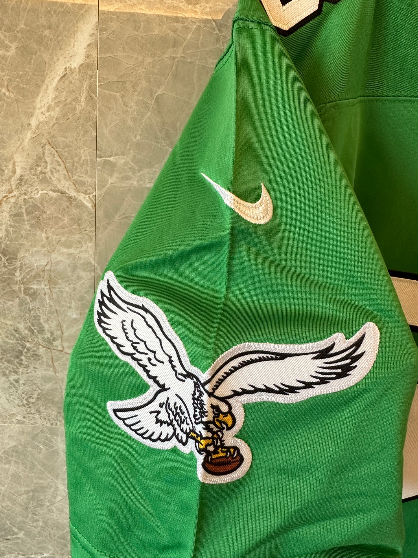 Philadelphia Eagles #33 DeJean Jersey – Kelly Green Game Edition