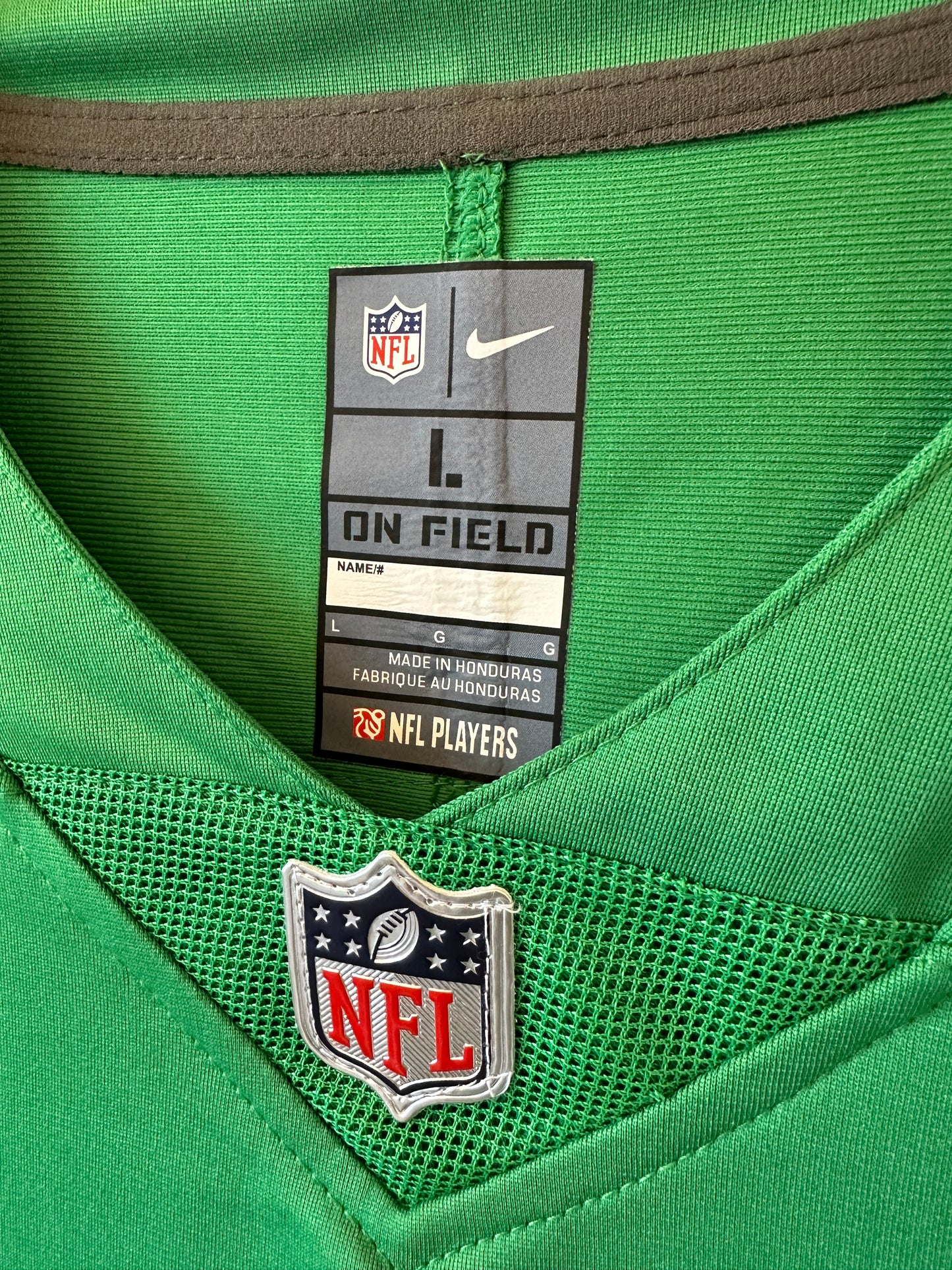 Philadelphia Eagles #33 DeJean Jersey – Kelly Green Game Edition