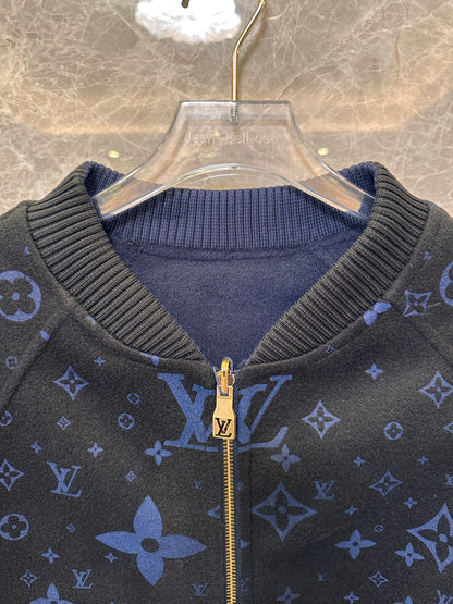 Louis Vuitton monogram bomber jacket