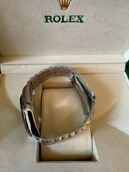 Rolex Datejust Green Dial 41mm Watch Jubilee Bracelet 904L Steel
