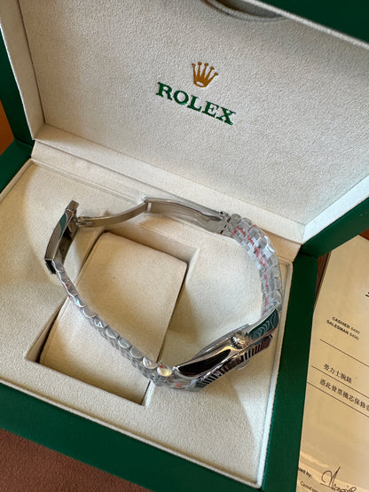 Rolex Datejust Green Dial 41mm Watch Jubilee Bracelet 904L Steel