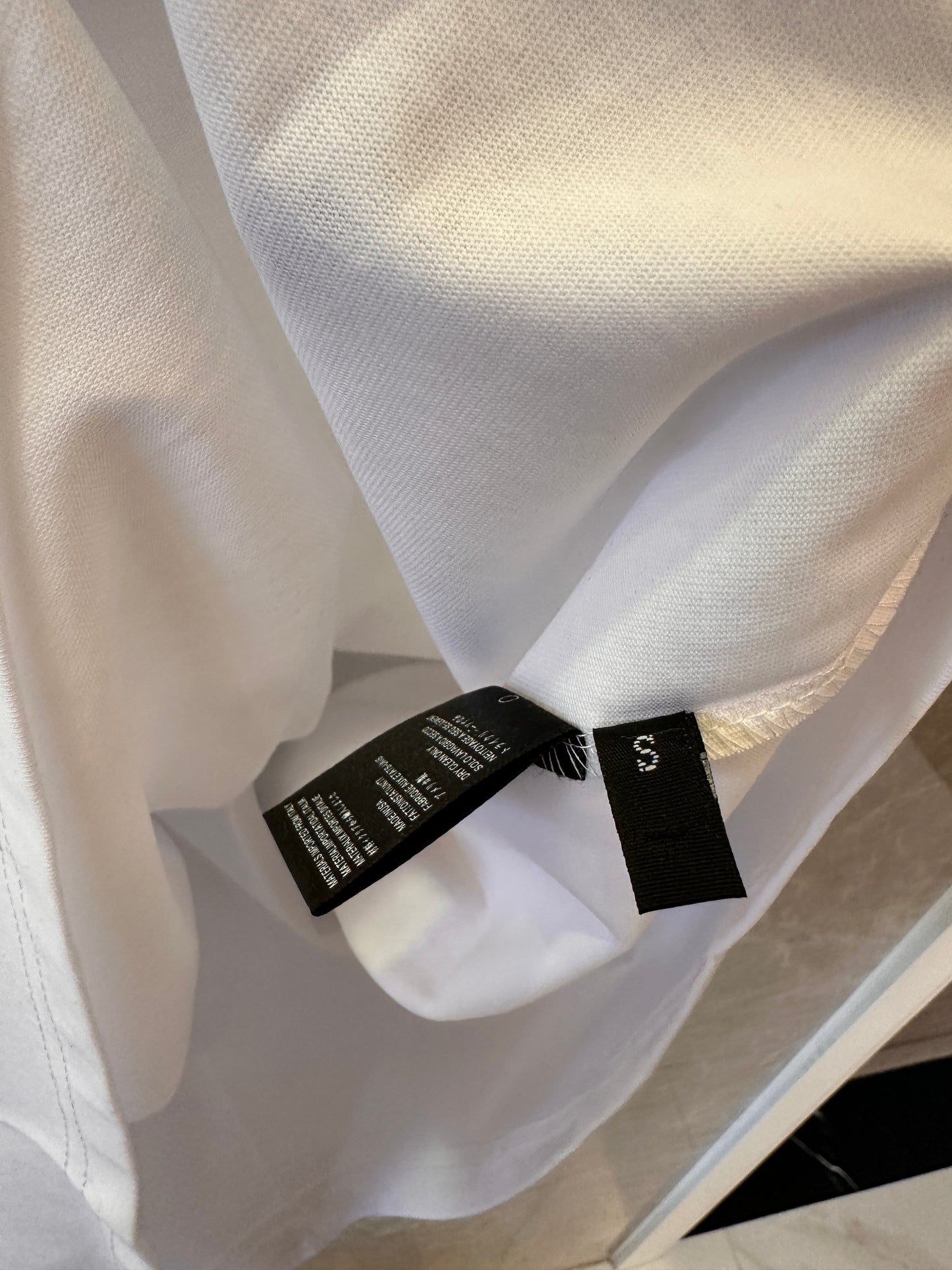 Amiri White Logo Print T-shirt