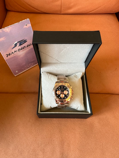 Rolex Daytona Black & Rose Gold Chronograph Watch – 40mm