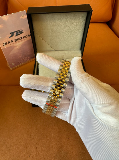 Rolex Datejust 36mm Blue Diamond Dial Two-Tone Watch