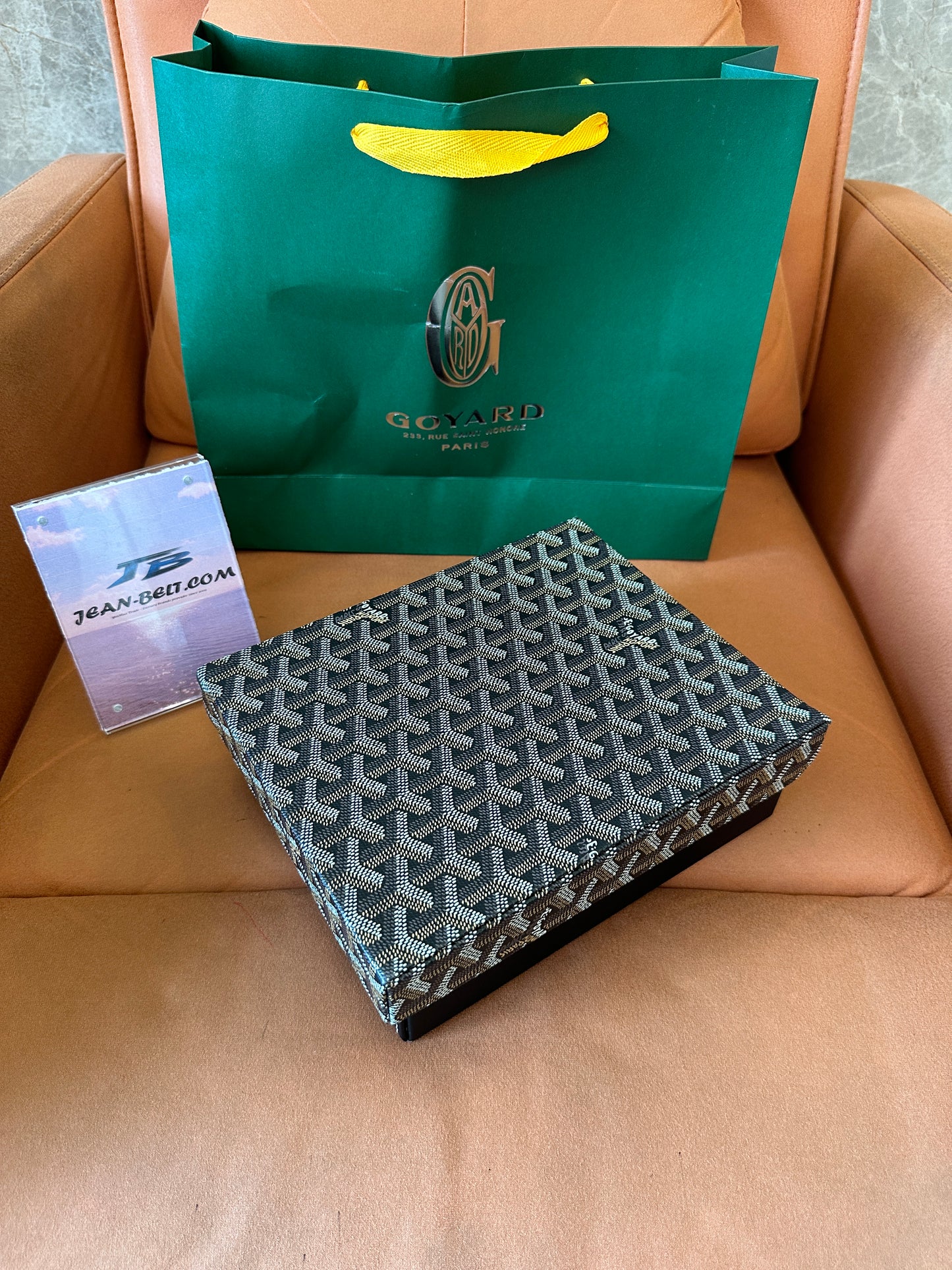 Goyard Caixa de Luxo para 4 Relógios