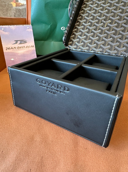 Goyard Caixa de Luxo para 4 Relógios