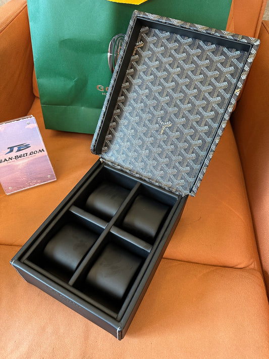 Goyard 4-Slot Luxury Watch Storage Box
