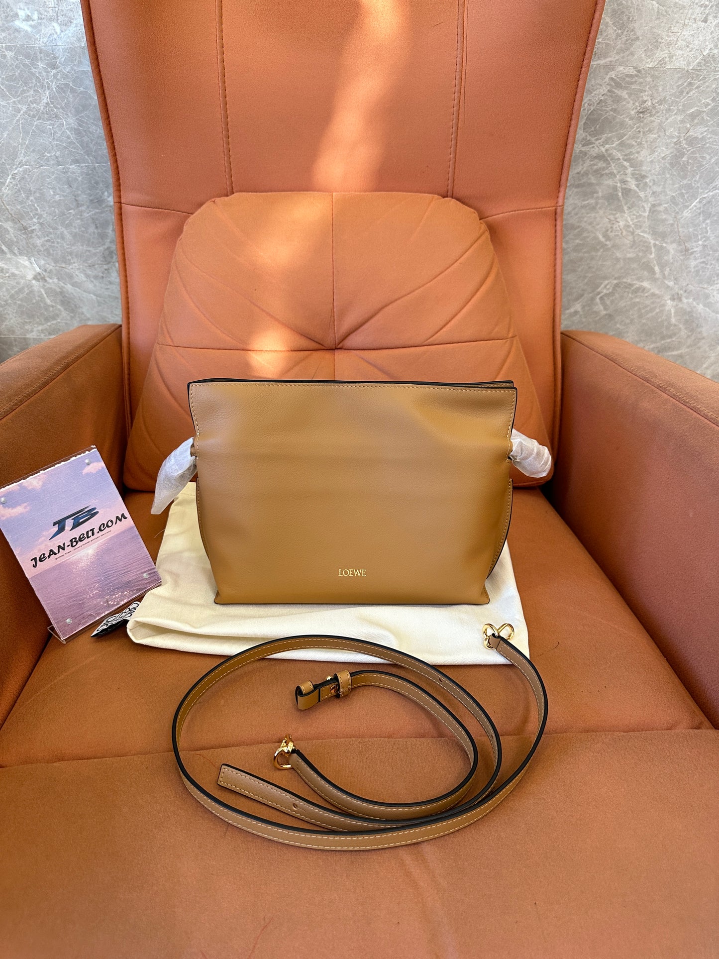 Loewe Flamenco Mini Bag Tan Napa Leather