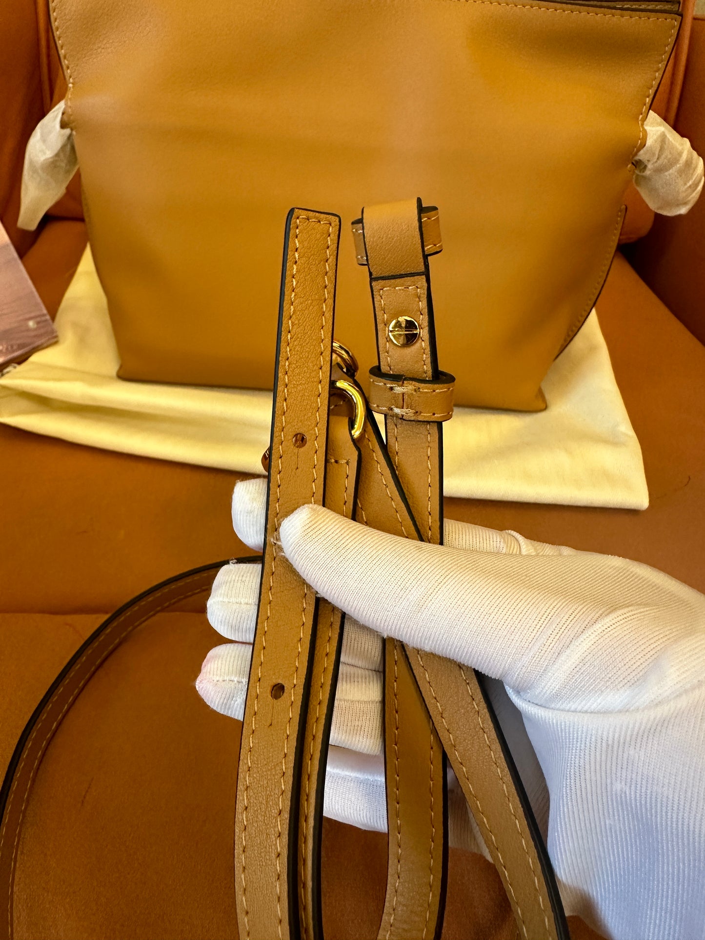 Loewe Flamenco Mini Bag Tan Napa Leather