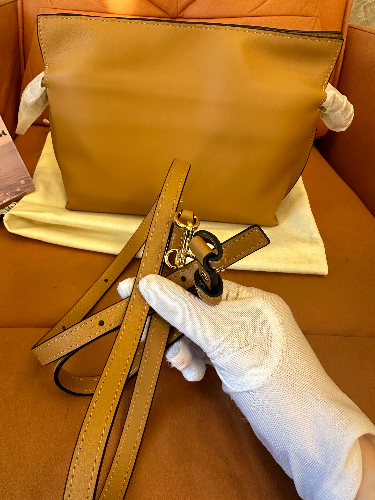 Loewe Flamenco Mini Bag Tan Napa Leather