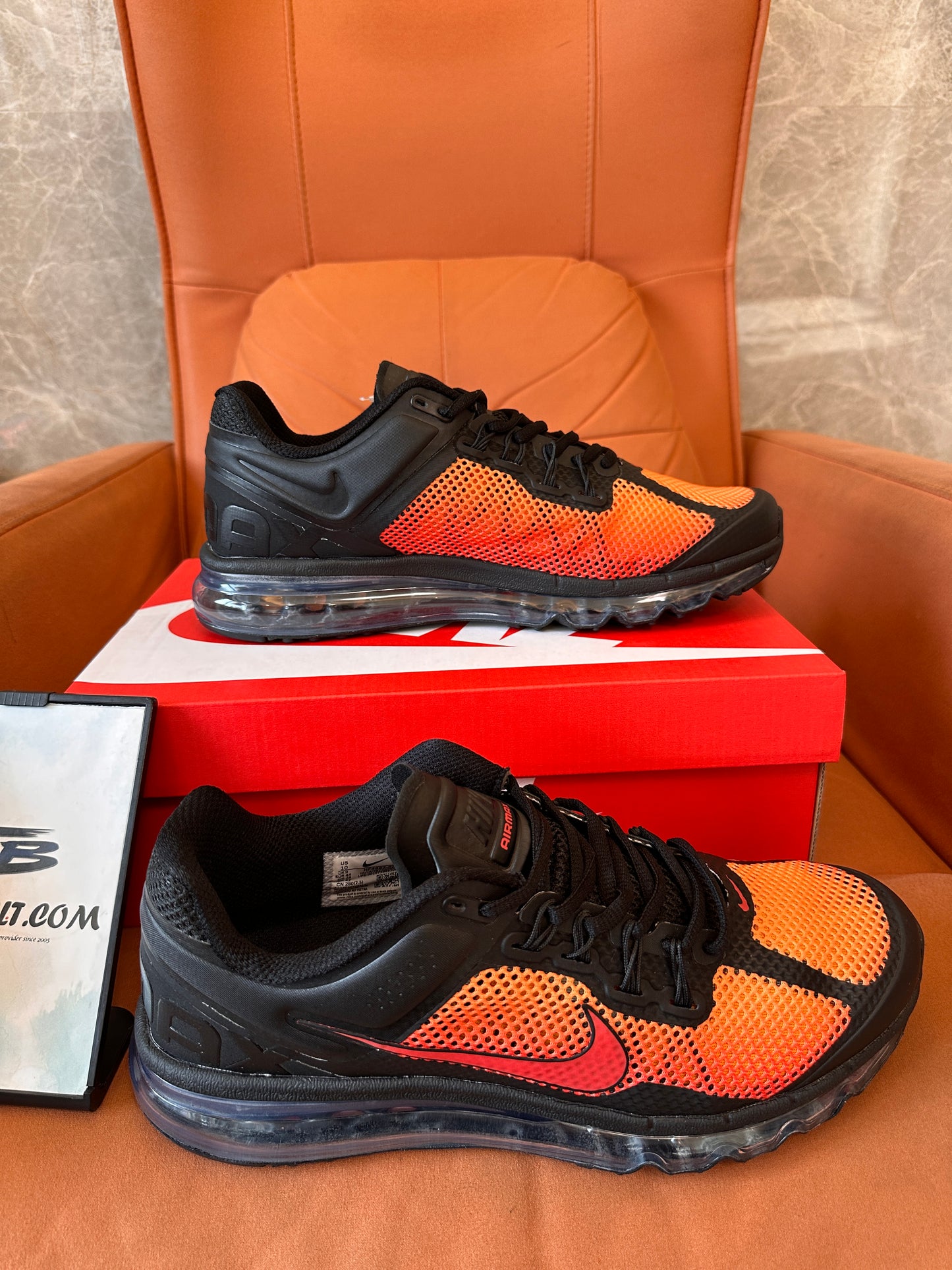 Zapatillas Nike Air Max 2023 Ultra Mesh - negro/naranja degradado