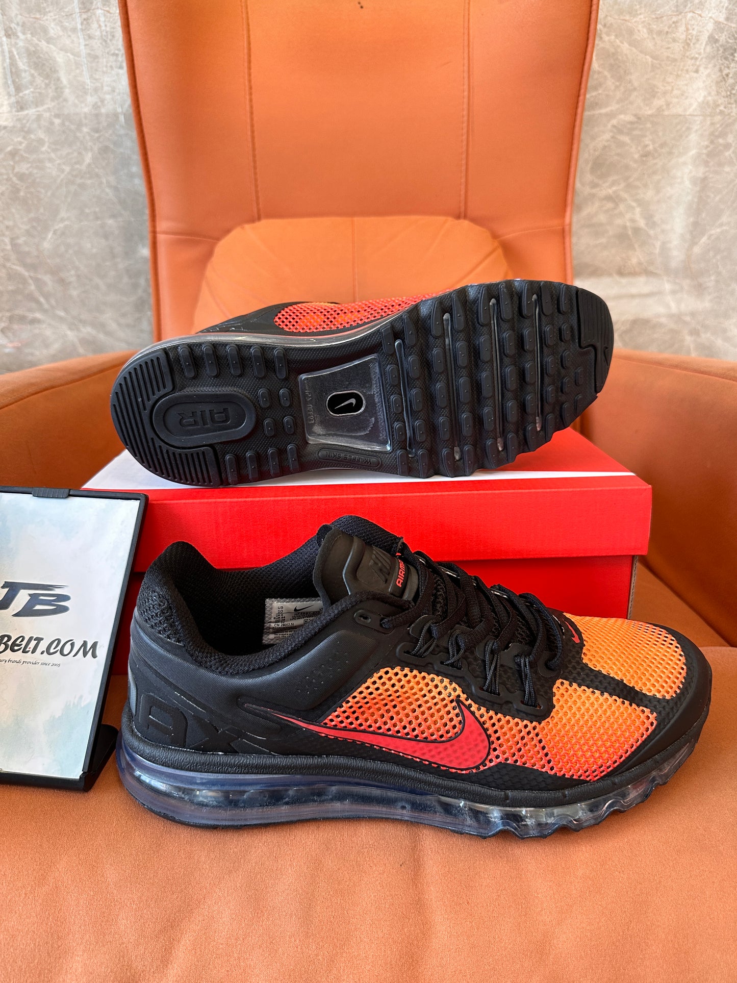 Zapatillas Nike Air Max 2023 Ultra Mesh - negro/naranja degradado