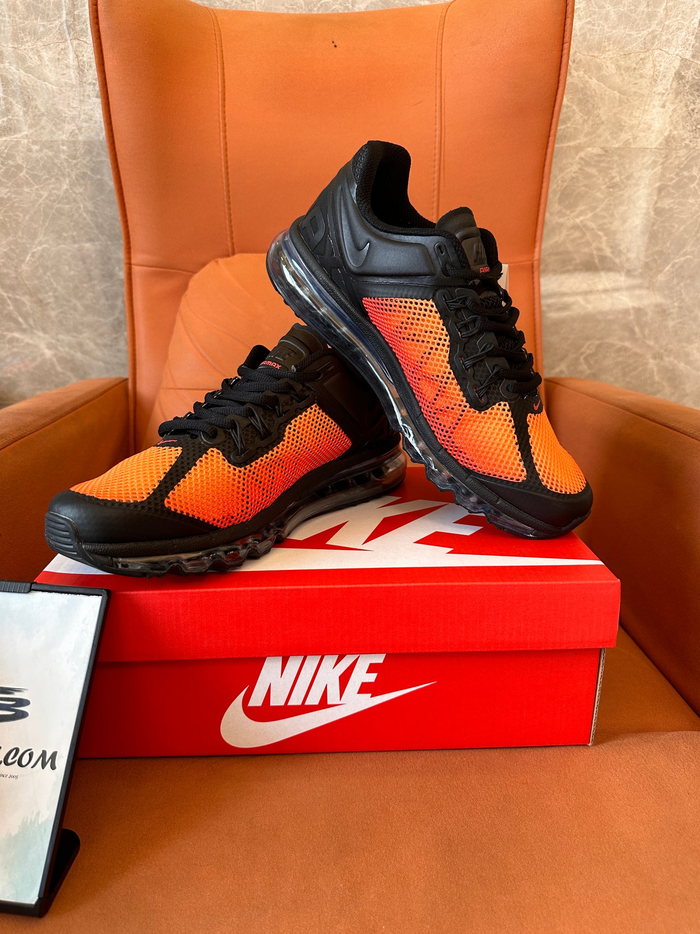 Zapatillas Nike Air Max 2023 Ultra Mesh - negro/naranja degradado