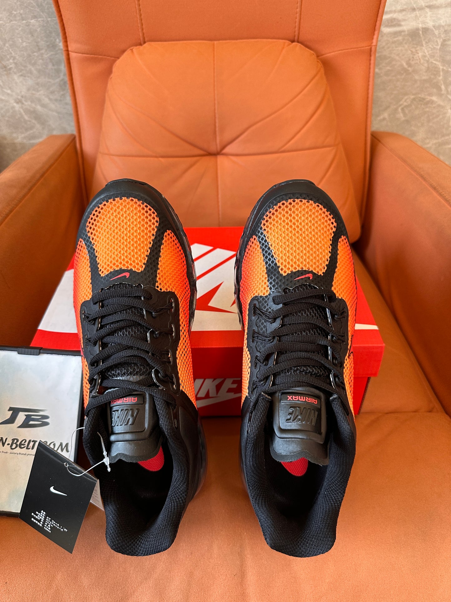 Zapatillas Nike Air Max 2023 Ultra Mesh - negro/naranja degradado